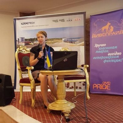 Ірина Єфимченко з доповідю на тему: «Тіопротектин як гепатопротектор»