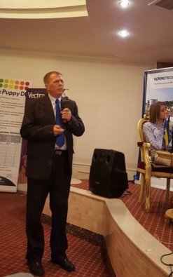 Наш гість із Польщі Ян Марчук, доктор з клініки та кафедри внутрішніх захворювань дрібних тварин факультету ветеринарної медицини в Любліні (Польща)